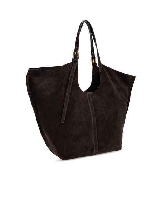 AllSaints Black Shopper Bag
