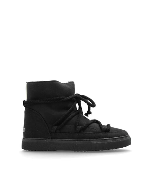 Inuikii Black Snow Boots `abaca`,