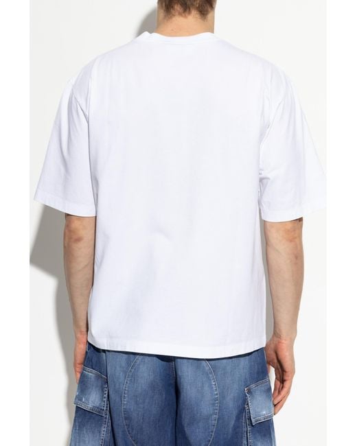 DSquared² White T-shirt Capsule `summer Lovers`, for men