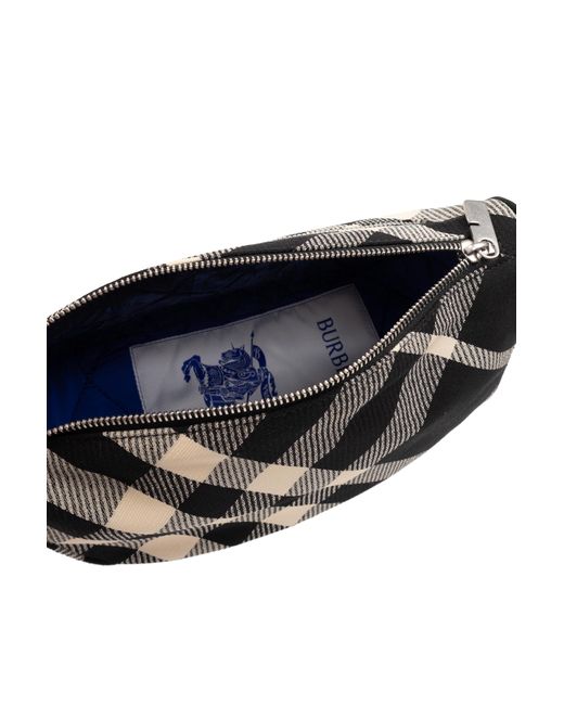 Burberry Gray ‘Small Shield’ Belt Bag for men
