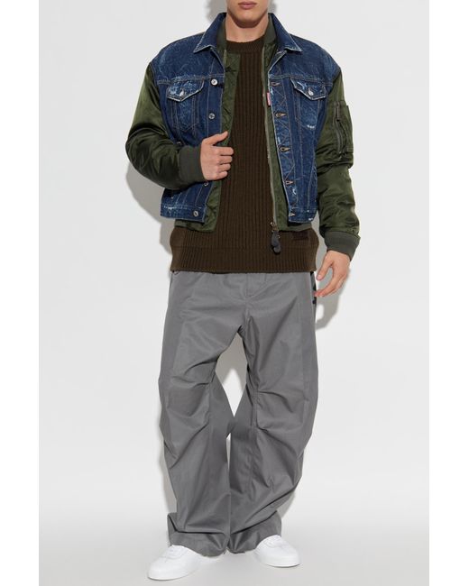 DSquared² Blue Denim Jacket for men