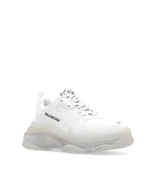 Balenciaga white hotsell sneakers men