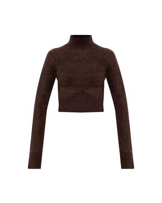 Sportmax Brown Cashmere Sweater 'Agio'