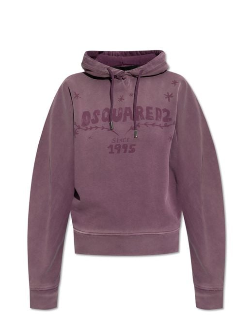 DSquared² Purple Hoodies
