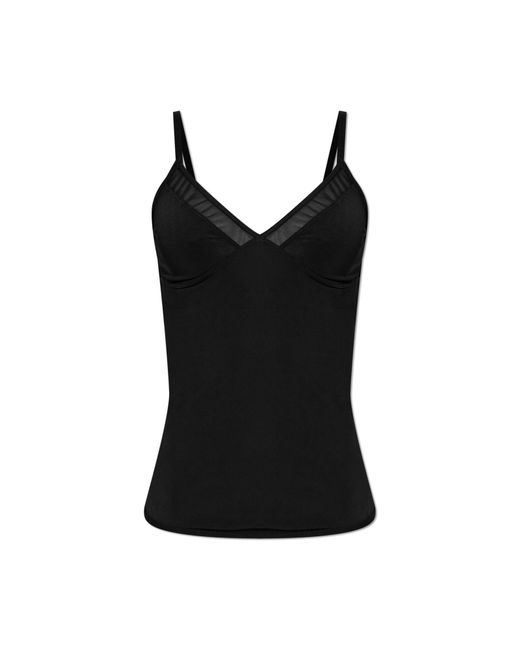 Heist Studios Black "Sheer" Lingerie Top