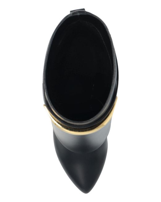 Givenchy Black Wedge Ankle Boots