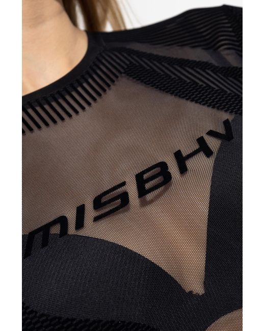 M I S B H V Black Top With Logo