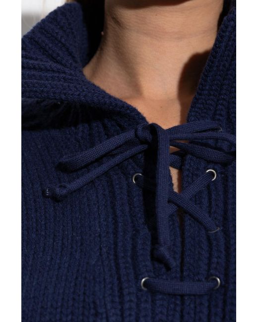 Etro Blue Wool Sweater
