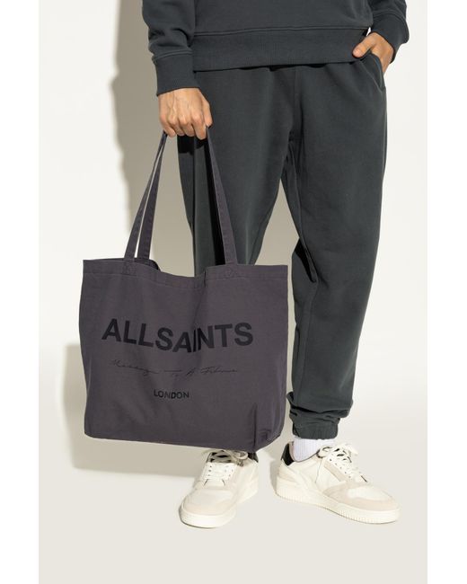 AllSaints Black Shopper Bag 'Future' Type for men