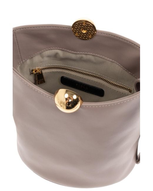 Furla Brown Shoulder Bag "Sfera Soft Mini"