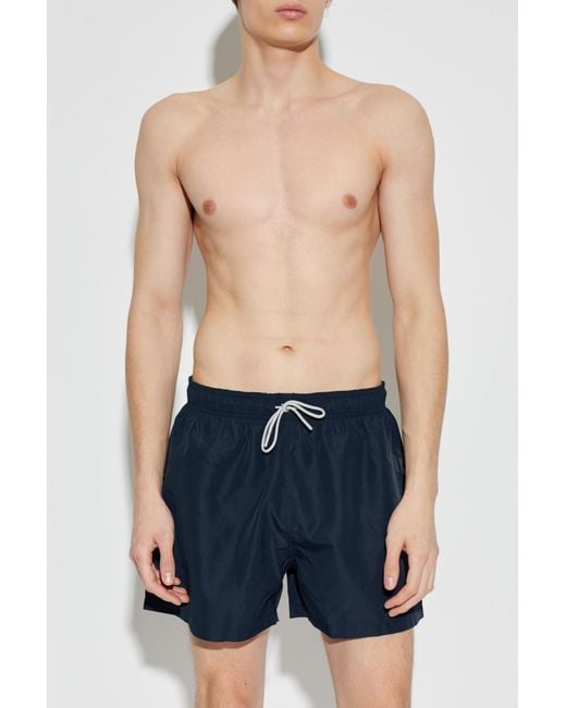 EA7 Blue Swim Shorts for men