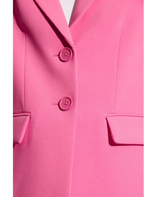 Kate Spade Pink Oversized Blazer