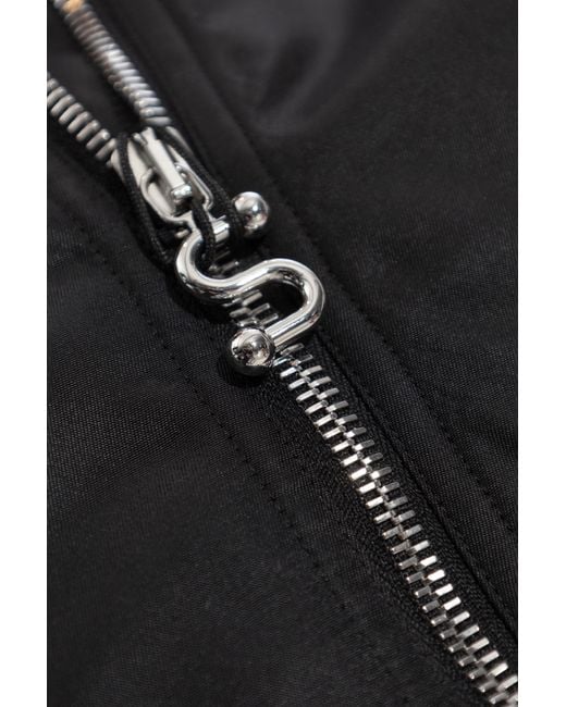 Sportmax Black "Avenue" Bomber Jacket