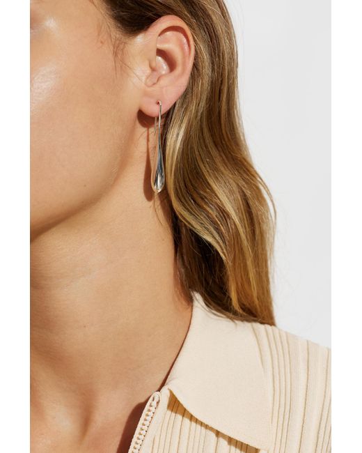 LIE STUDIO Metallic Earrings "Evelyn"