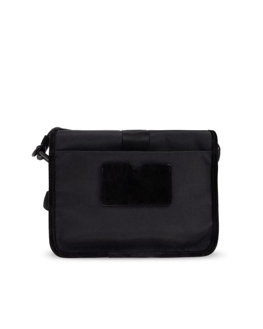 Moschino Black Shoulder Bag With Logo for men