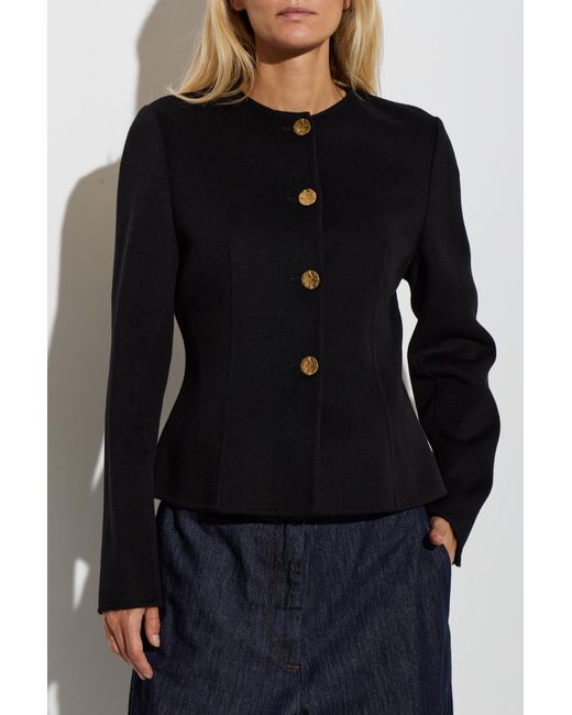 Arma Black Wool Jacket 'Lorena'