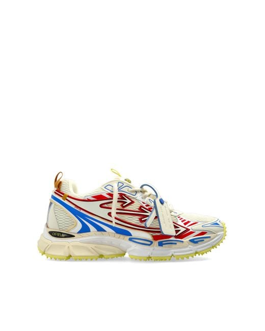 Off-White c/o Virgil Abloh Blue 'Be Right Back Mesh' Sports Shoes for men