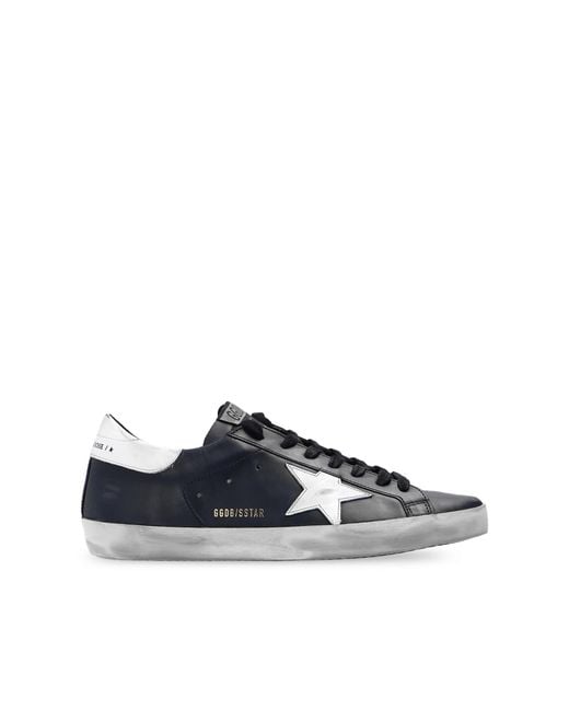 Golden Goose Deluxe Brand Black 'Superstar Classic' Sneakers for men