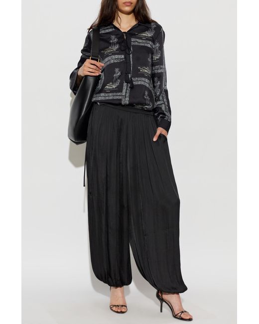 AllSaints Black "Lettie" Shirt