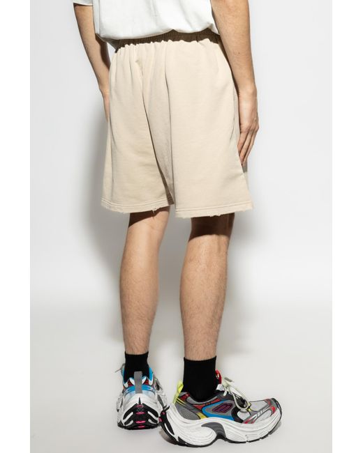 Balenciaga Black Shorts With Logo for men