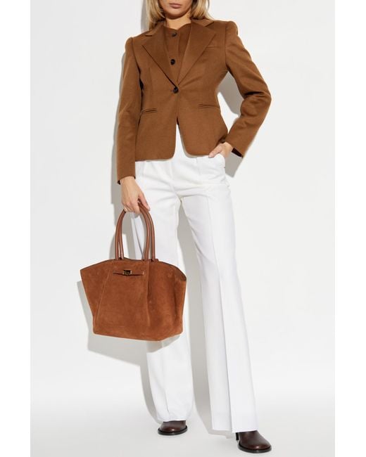 Max Mara White Edda Vest