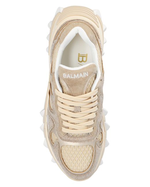 Balmain Natural 'b-east' Sneakers,