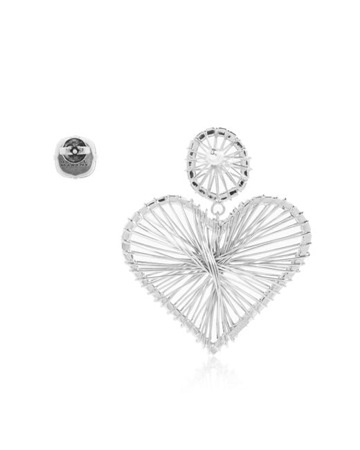 Isabel Marant White Earrings With Pendant