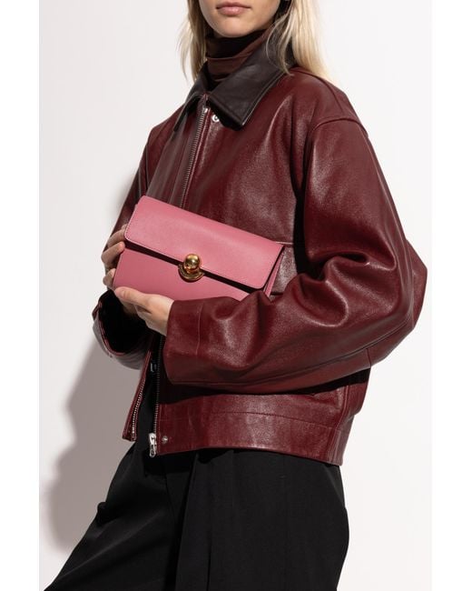 Furla Red Shoulder Bag "Sfera"