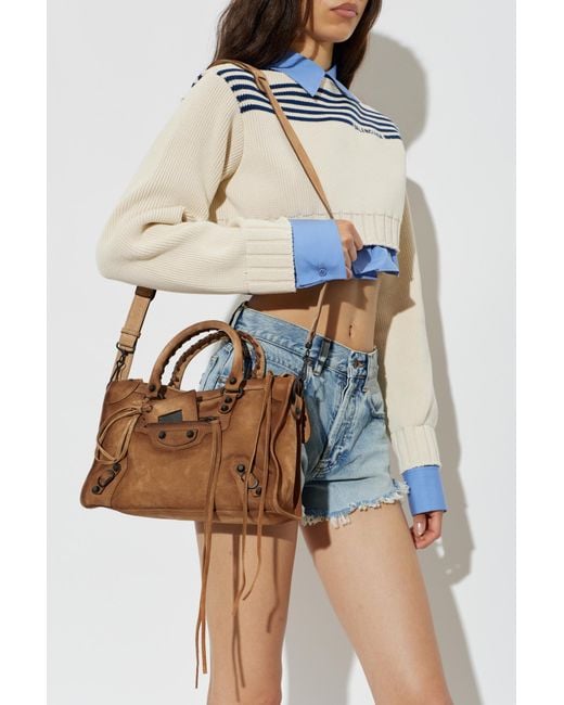 Balenciaga Brown 'Le City Small' Bag