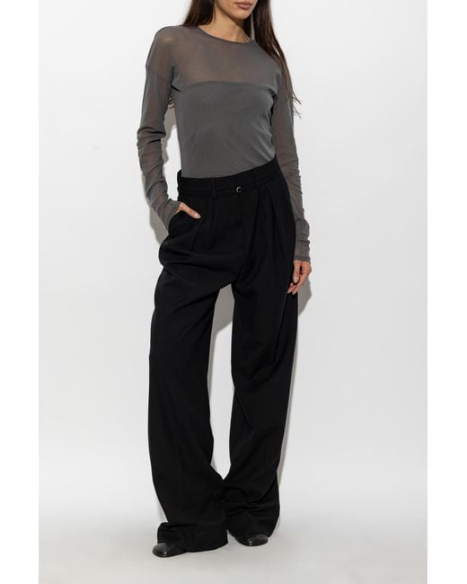 Lemaire Black Two-Piece Top