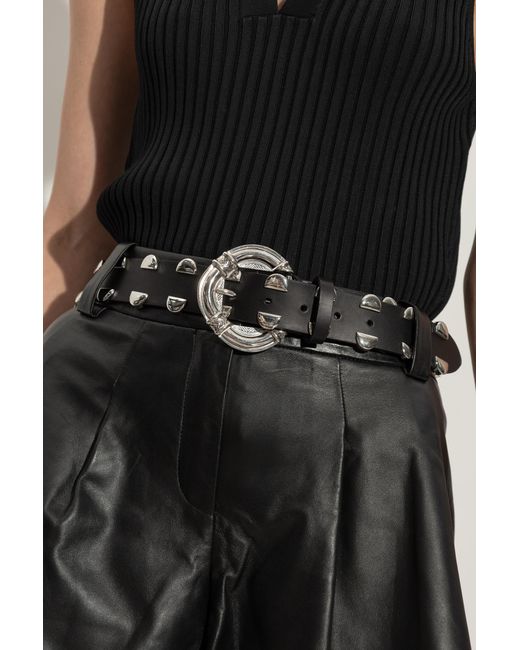 IRO Black 'Captain' Belt