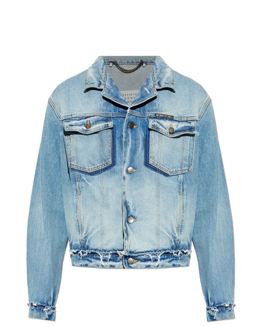 Maison Margiela Blue Denim Jacket for men