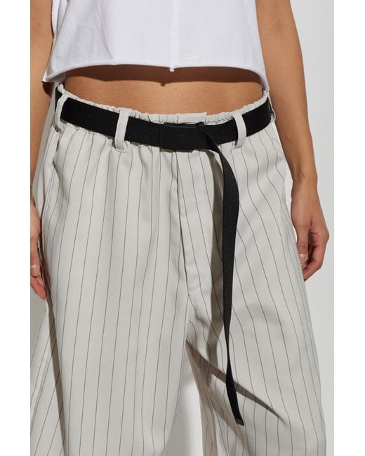 Y-3 Black Belt With Buckle