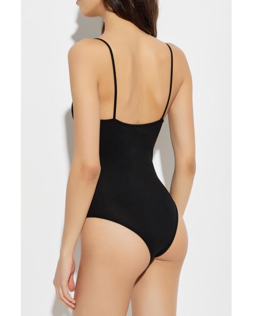 DSquared² Black Bodysuit With Straps