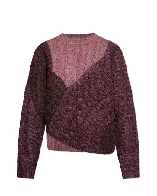 Isabel Marant Red Sweater 'Daryl'