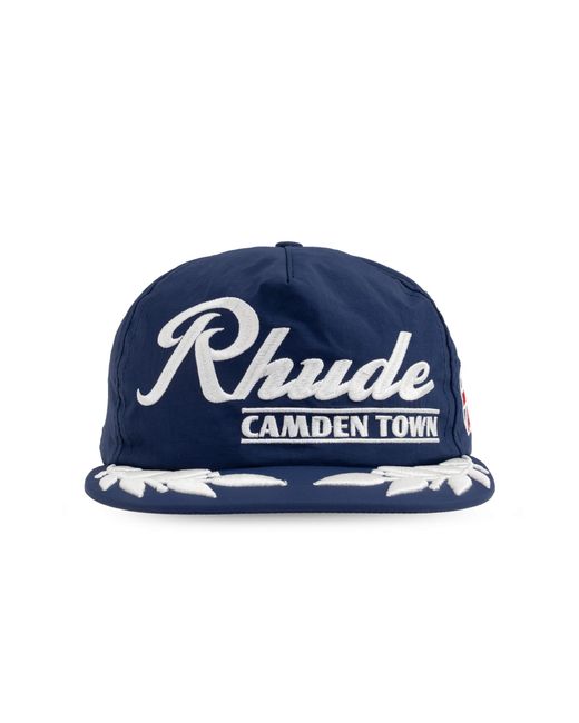 Rhude Blue Baseball Cap for men