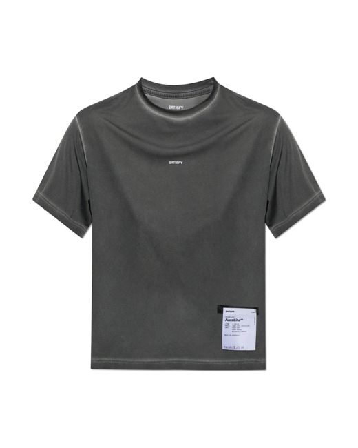 Satisfy Gray T-Shirt "Auralite"