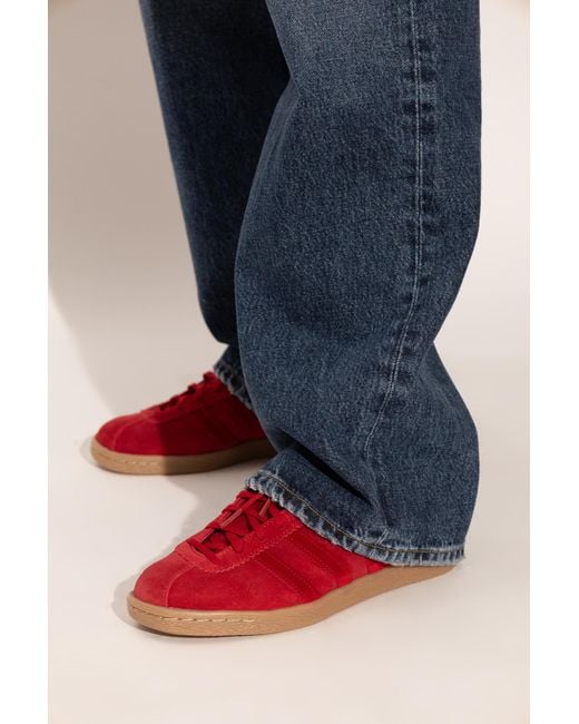 Adidas Originals Red Sports Shoes 'Tobacco' for men