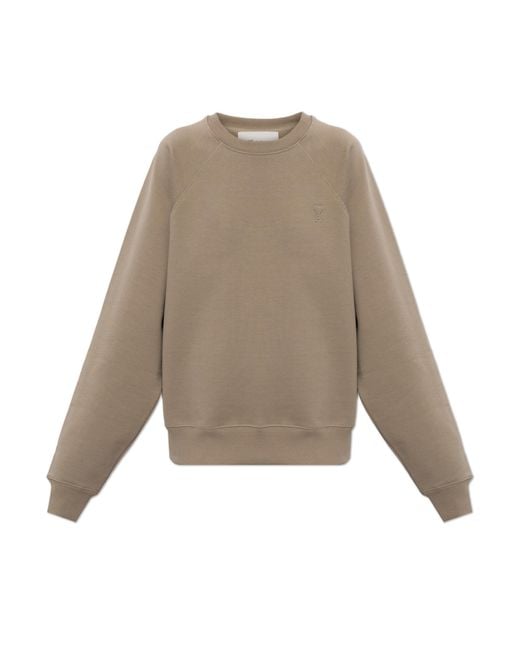 AMI Natural "Oversize" Sweatshirt for men
