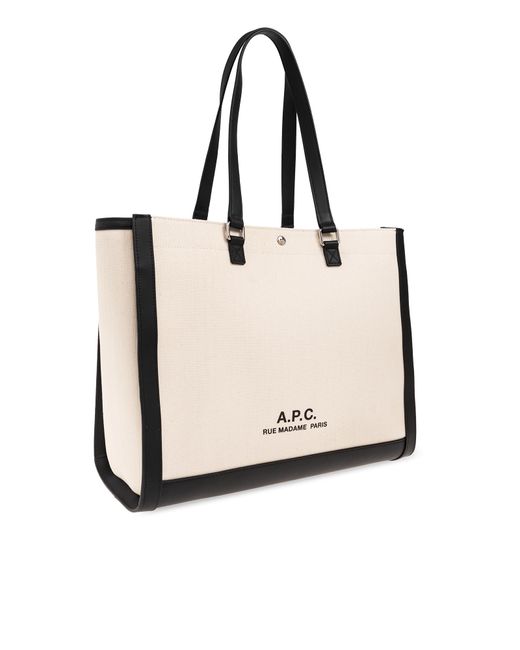 A.P.C. Natural 'camille' Shopper Bag,