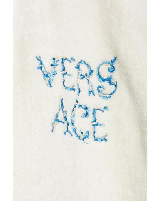 Versace White Hooded Vest