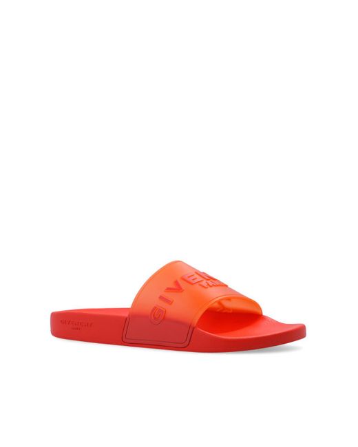 Orange hotsell givenchy slides