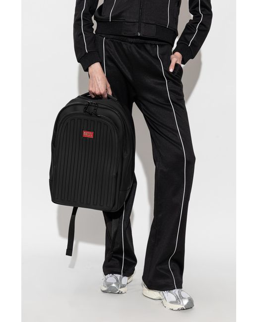 DIESEL Black Backpack 'Dsb003'