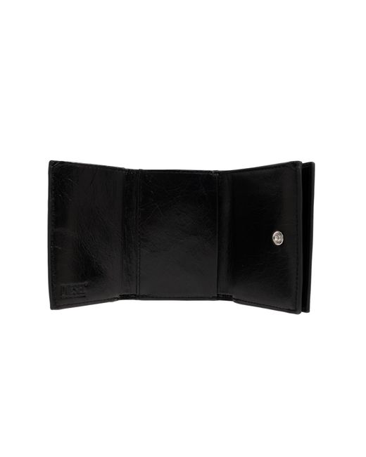 DIESEL Black 'Pc Monogram' Wallet