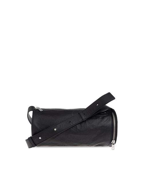 Y-3 Black Shoulder Bag 'Barrel'