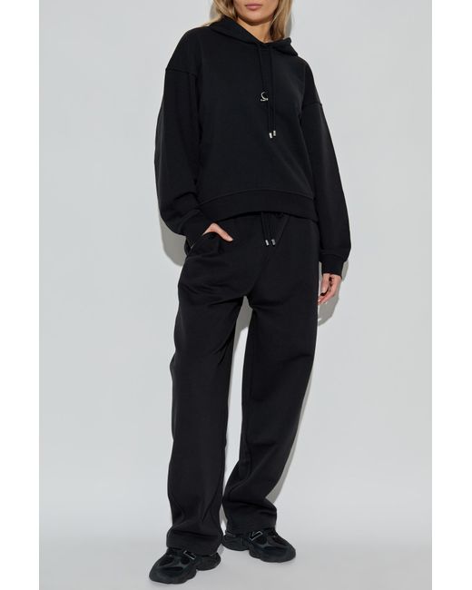 Sportmax Black Hoodie
