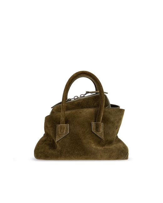 The Attico Green Handbag 'La Passeggiata Mini'