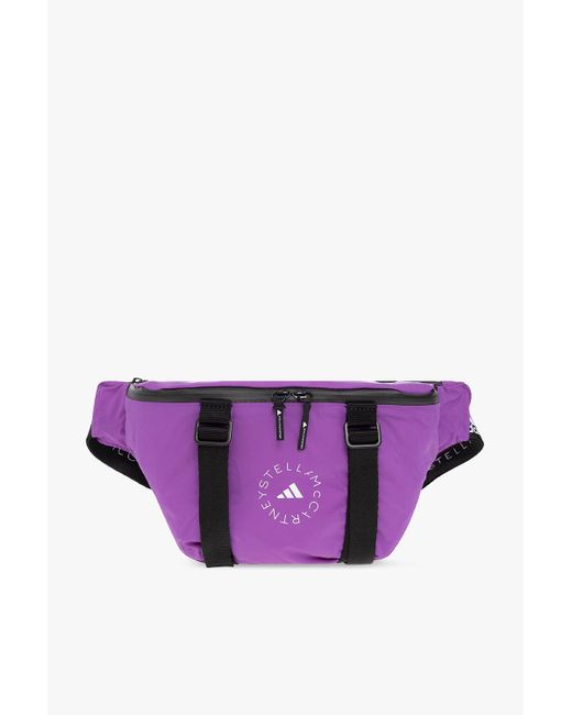 Adidas By Stella McCartney Purple Adidas Stella Mccartney Belt Bag With Logo