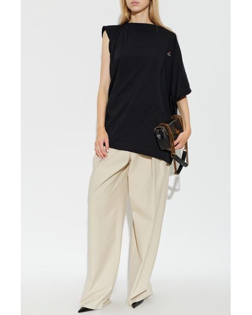 Vivienne Westwood Black T-Shirt 'Hebo'