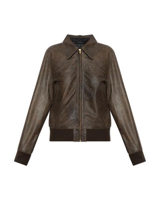 R13 Black Leather Jacket